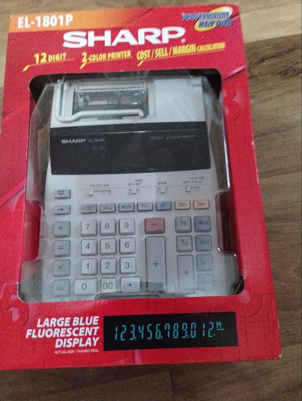 Sharp Printer Adding Machine Nwt